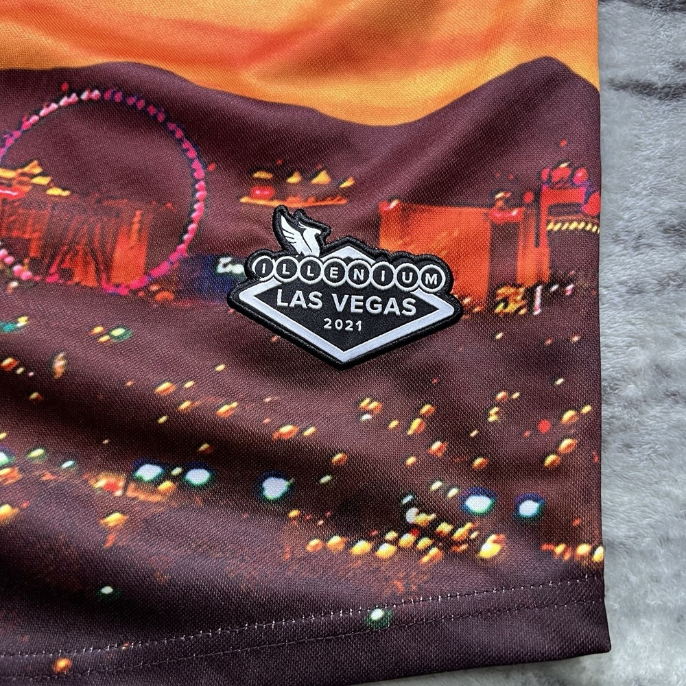 Authentic Illenium 2021 Las Vegas Trilogy Rave Jersey w/ Limited Edition Patch L - Picture 3 of 6